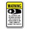Signmission Safety Sign, 12 in Height, Aluminum, Video Surv - Warning Ac A-1218 Video Surv - Warning Ac - alternate 1